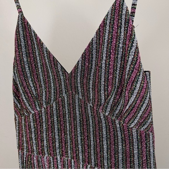 by the way Multicolor Lux Glitter Julia Jumpsuit - Picture 7 of 12